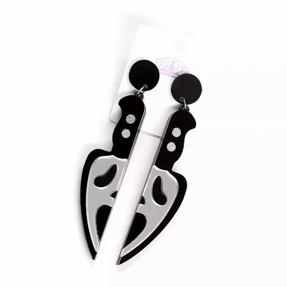 Scream Knives Dangle Earrings